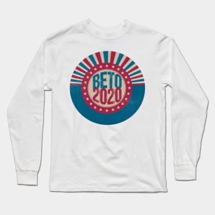 Retro Beto 2020 Election Long Sleeve T-Shirt